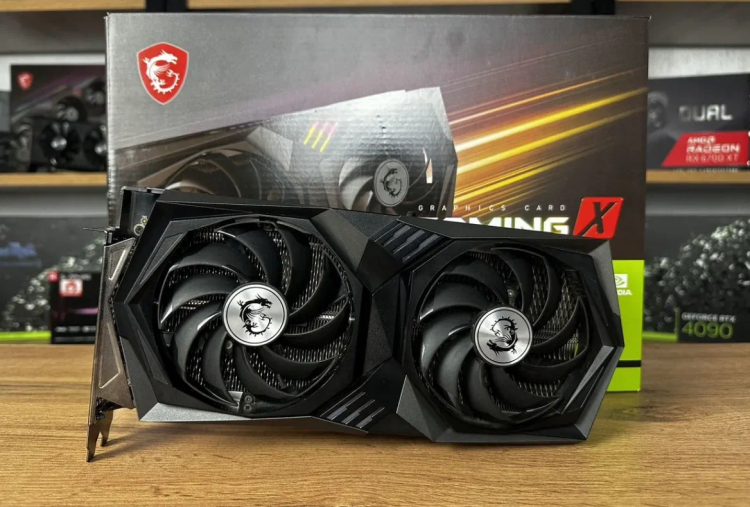 Видеокарта MSI GeForce RTX 3060 ОС GAMING DUAL FAN 12GB ( гарантия 3 мес.)