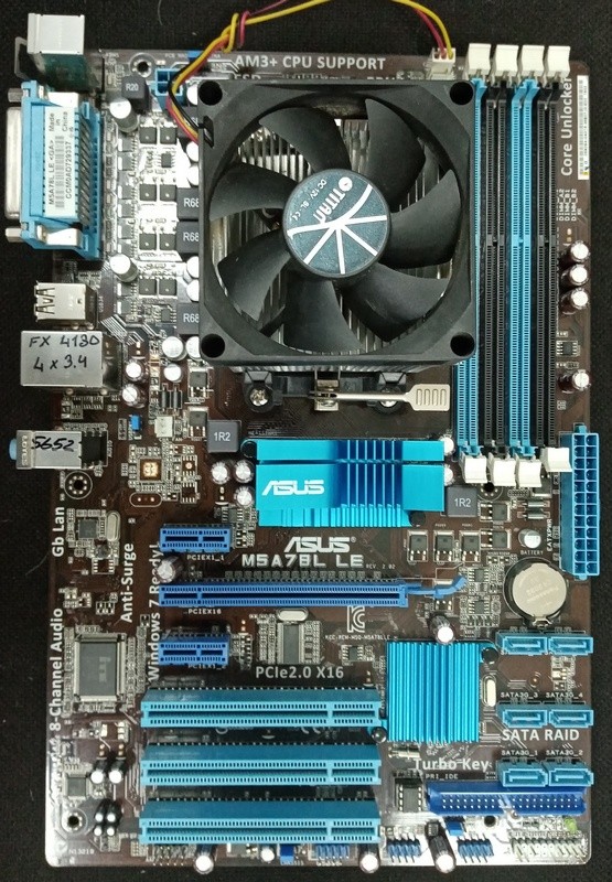 Комплект AMD FX-4330 4x3.4GHz + M5A78L-LE (Товар Б/У гарантия 1 мес.)
