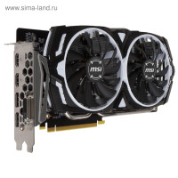 Видеокарта MSI ARMOR GeForce GTX 1060 OC 6Gb (Товар Б/У гарантия 3 мес.)