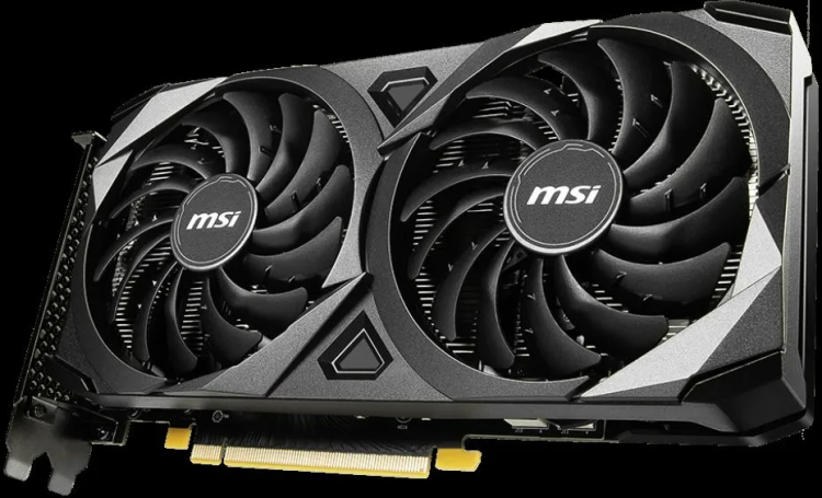 Видеокарта MSI GeForce RTX 3060 Ti 8Gb VENTUS 2X (Товар Б/У гарантия 3 мес.) 