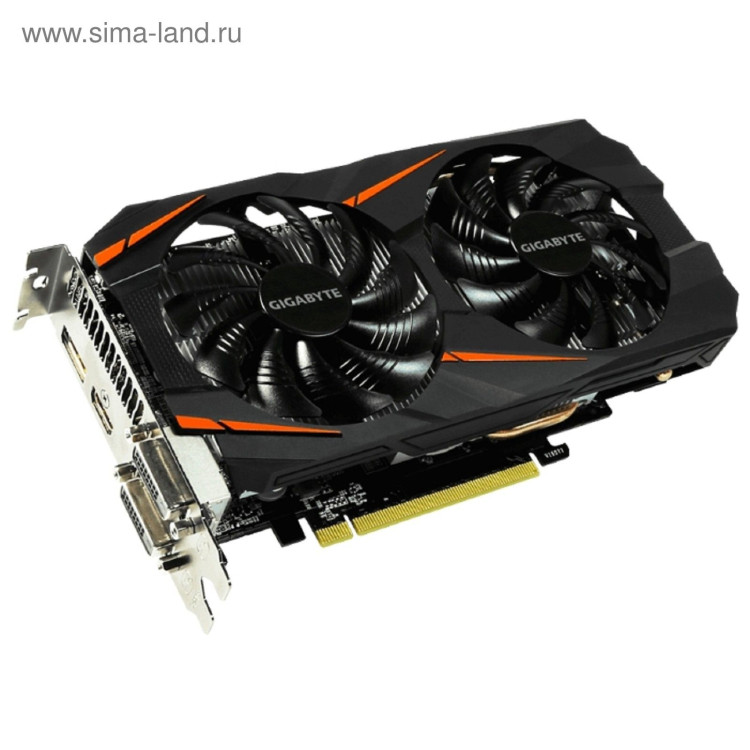 Видеокарта Gigabyte GeForce GTX 1060 6GB OC Gaming (Товар Б/У гарантия 3 мес.)