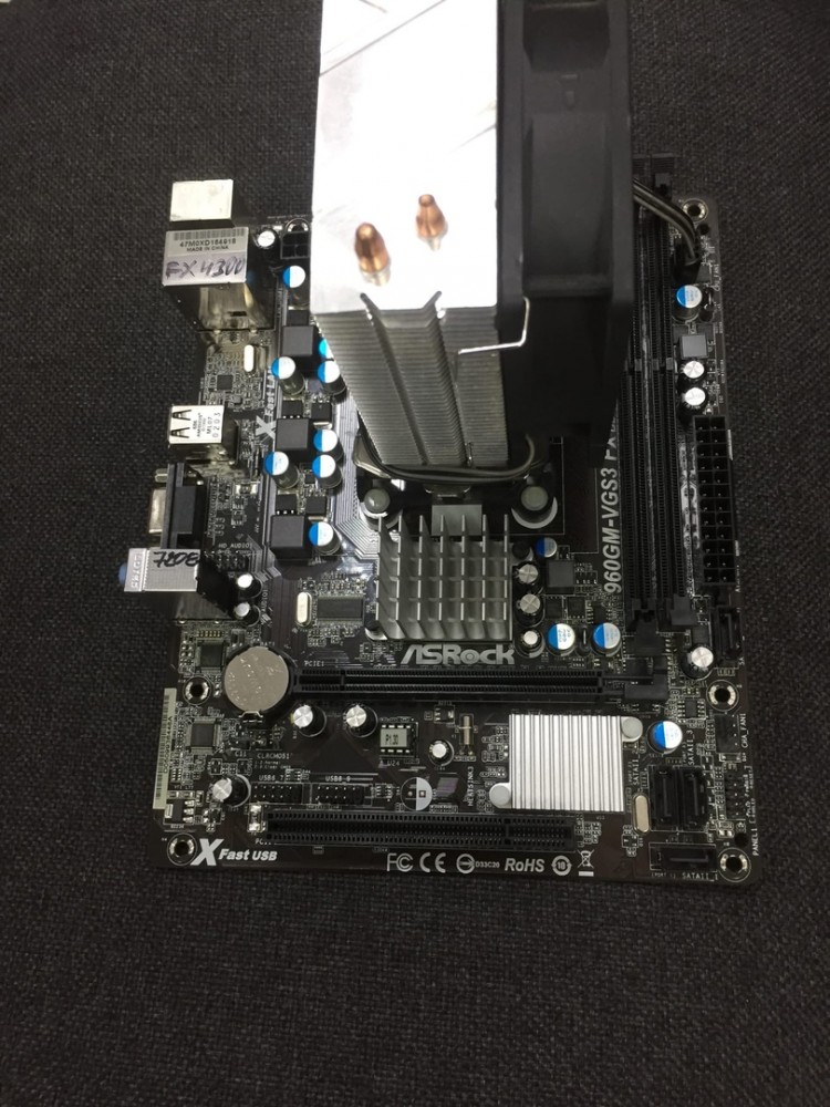 Asrock 960gm vgs3 fx нет изображения