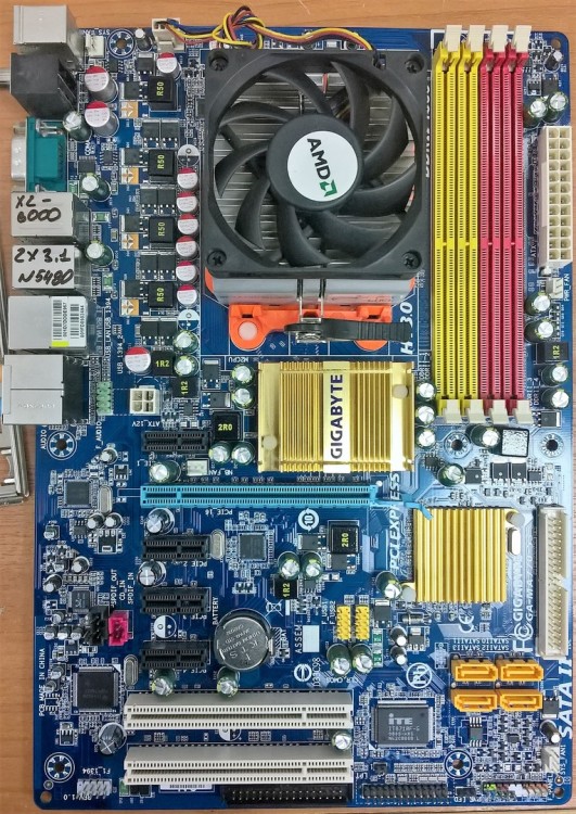 Комплект Athlon x2 2x3100GHz/ GA-ma770-s3 (Товар Б/У гарантия 1 мес)