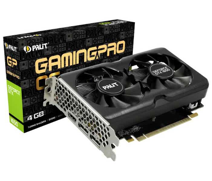 Видеокарта Palit GeForce GTX 1650 4 GB ( гарантия 3 мес.)  