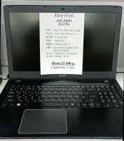 Ноутбук Acer Aspire E5-575G Intel i5- 7200U (4x3.1mhz)(полностью настроен и готов к работе) (Товар Б/У гарантия 3 мес.) 