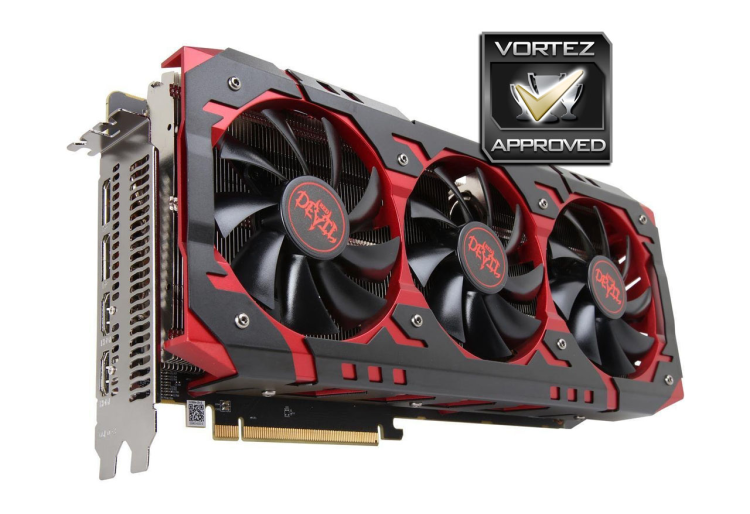 Видеокарта Power Color RED DEVIL RX VEGA 56 8192MB 2048bit HBM2 (Товар Б/У гарантия 3 мес.) 