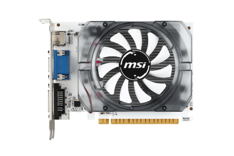 Видеокарта  MSI NVIDIA GeForce GT 730 2gb, N730-2GD3V2 128 bit ! (НОВОЕ гарантия 12 мес.)