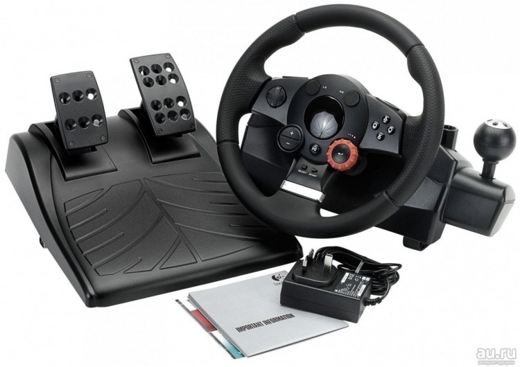 Руль Logitech Driving Force GT (Товар Б/У гарантия 1 мес)