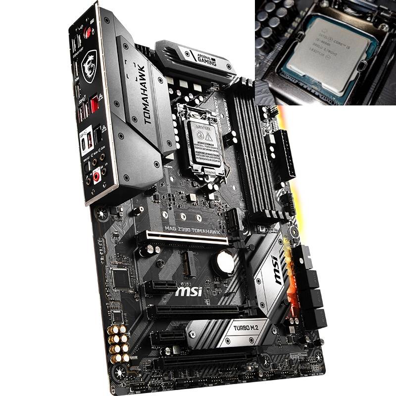 Intel i5 9600kf MSI Z390 MAG TOMAHAWK 12