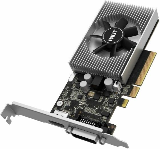 Видеокарта Palit GeForce GT 1030 2Gb DDR5 64 bit (Товар Б.У. гарантия 3 мес.)
