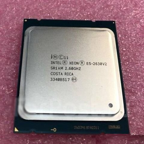Intel Xeon E5-2630 v2 s- 2011 (12x3.1 Mhz) Б.У. Гарантия 1 мес.